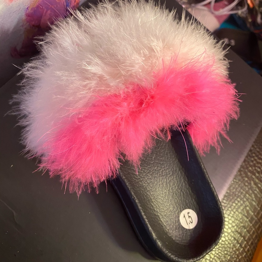 Childrens fur slides